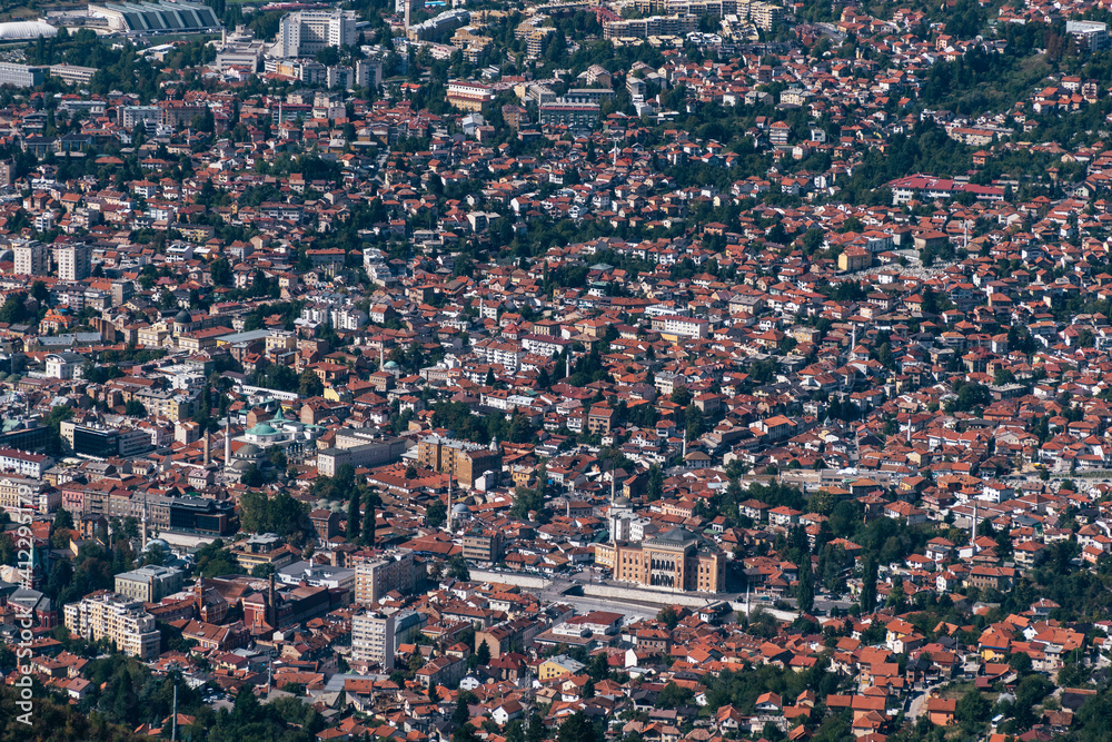 Obraz premium view of the city