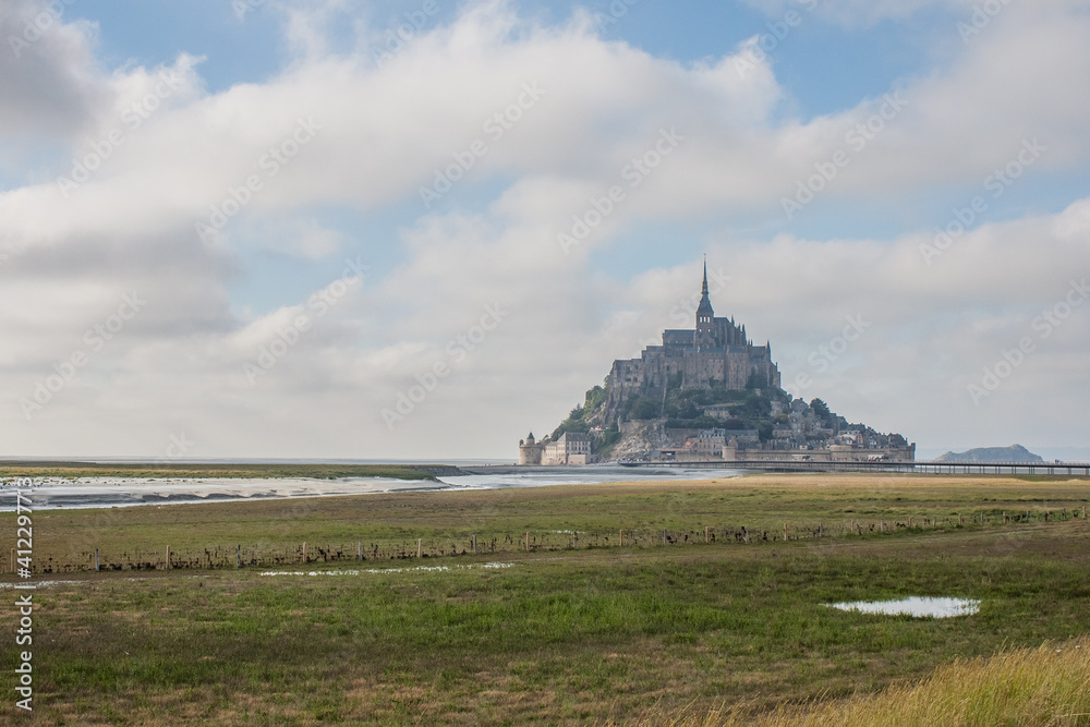 custom made wallpaper toronto digitalMont St. Michel 01