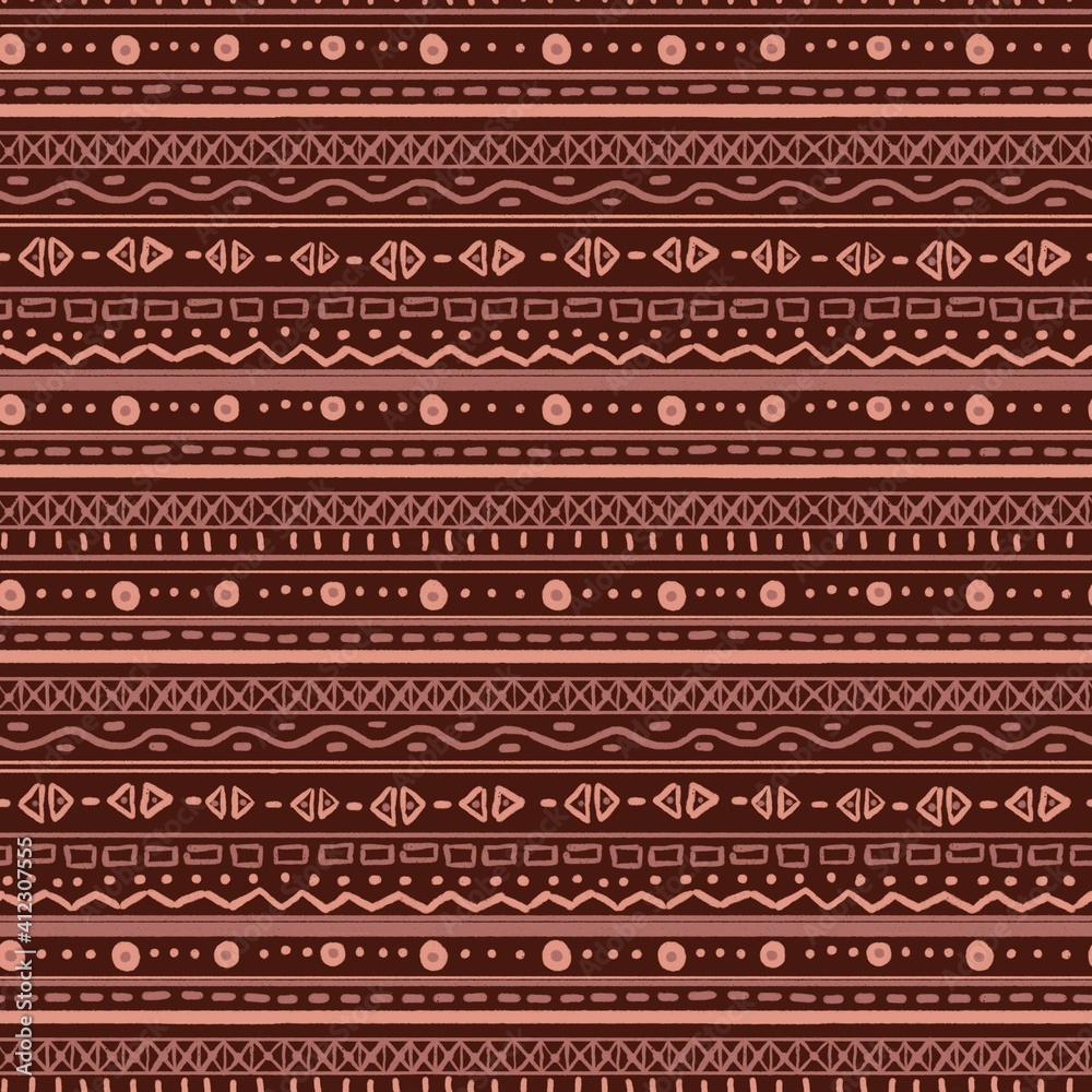 seamless abstract pattern. Boho. Design for fabric, textile, wallpaper and packaging seamless abstract pattern. Boho. Design for fabric, textile, wallpaper and packaging