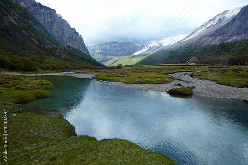 landscape of shangri-la of China