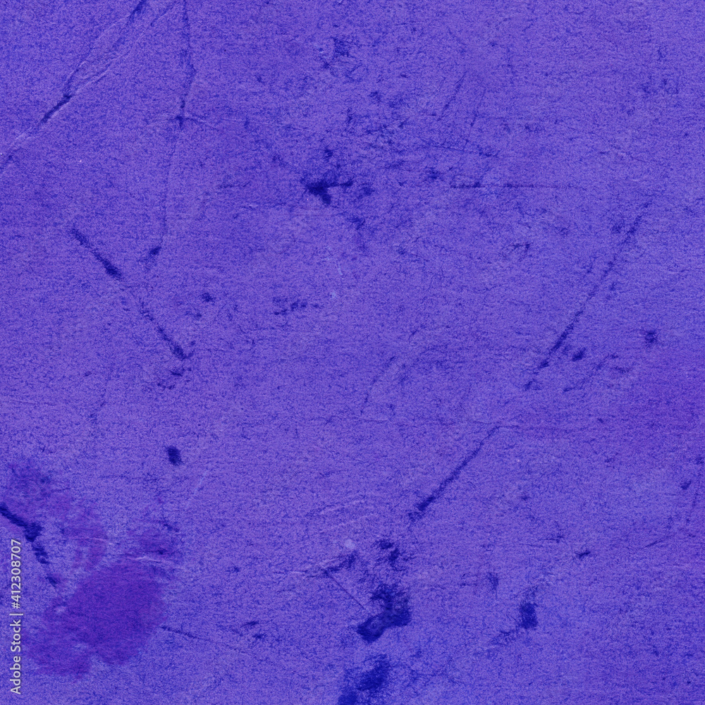 Obraz premium Cardboard blue abstract pattern texture close-up. Retro old paper background. Grunge concrete wall. Vintage blank wallpaper.