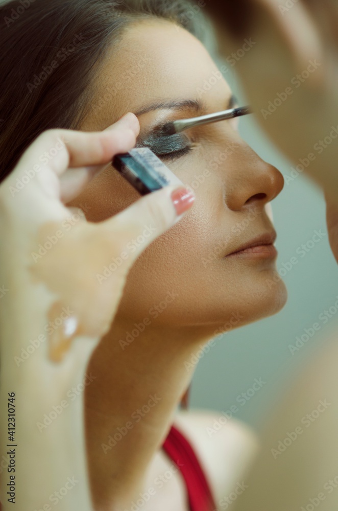 Make up process Make up process