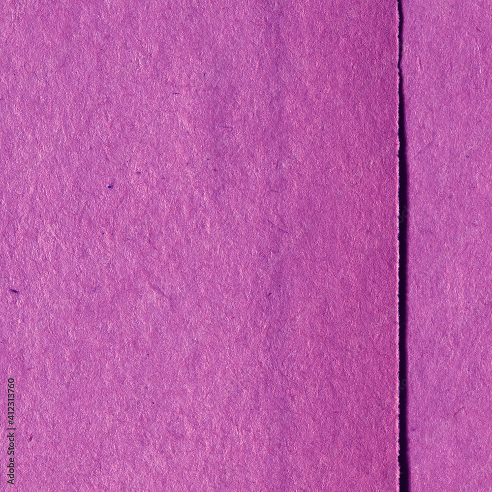 Fototapeta premium Cardboard purple abstract pattern texture close-up. Retro old paper background. Grunge concrete wall. Vintage blank wallpaper.