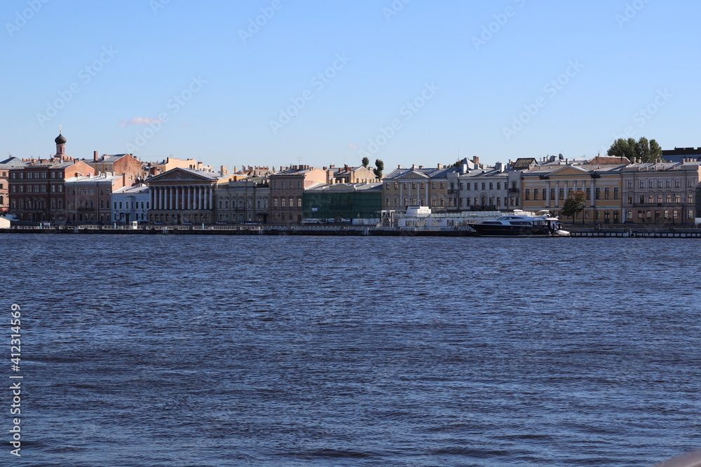 Fototapeta premium view of the old town
