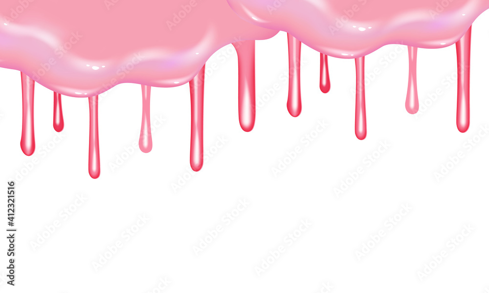 Spreading paint, varnish, caramel or jam.
Slime vector texture.Stylish acrylic or watercolor liquid layered colorful painting concept.