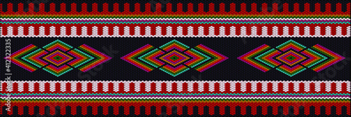 Ornament  is made in bright, juicy, perfectly matching colors. Ornament, mosaic, ethnic, folk pattern.