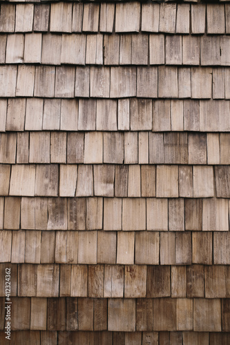wood shingle texture wall