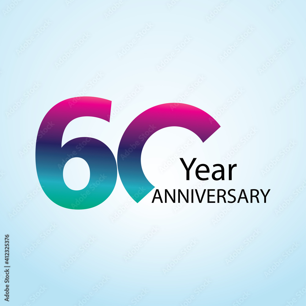 Year Anniversary Logo Vector Template Design Illustration Year Anniversary Logo Vector Template Design Illustration