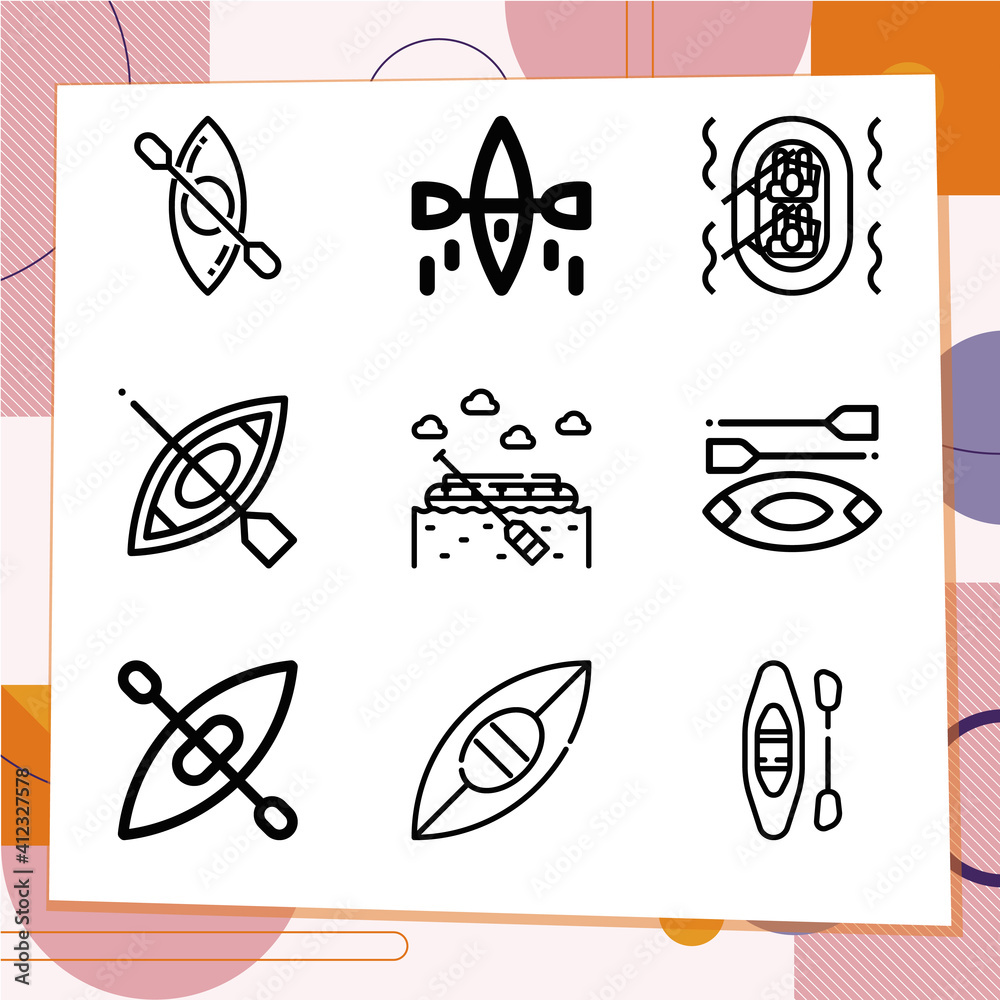 Simple set of 9 icons related to cincinnati Simple set of 9 icons related to cincinnati