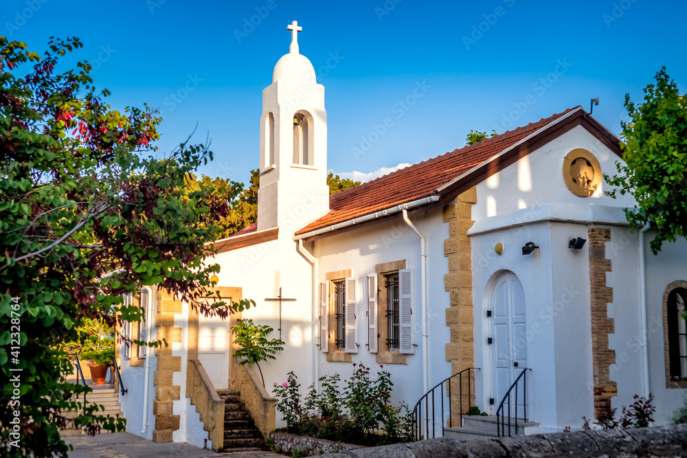 Anglican church of Saint Andrew in Kyrenia, Cyprus