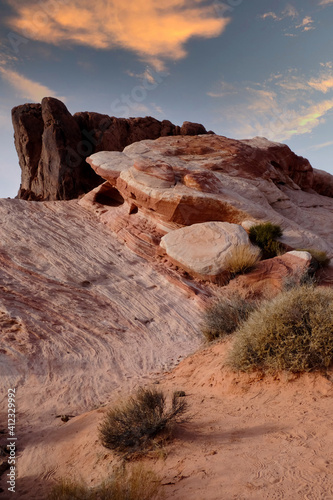 Valley of fire sunset