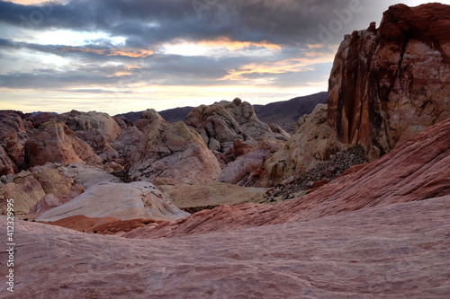 Valley of fire sunset