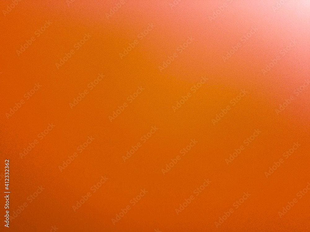 Background, rich orange, blank sheet.