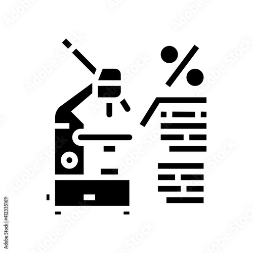 live birth rate glyph icon vector. live birth rate sign. isolated contour symbol black illustration