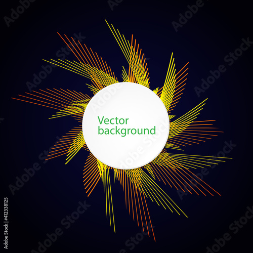 Abstract background with yellow and red geometric lines pattern for your business presentation.