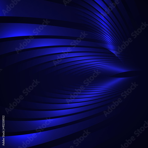 The background of the blue lines. Vector illustration for your business presentations