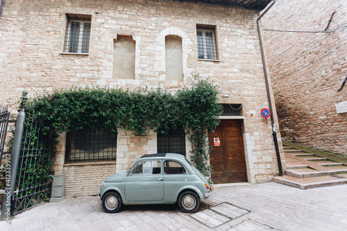 Mini car in Assisi photo