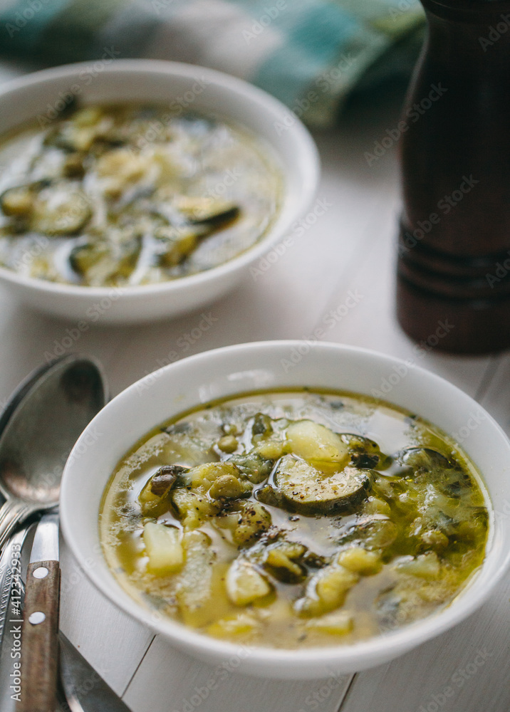 Vegetable soup Vegetable soup