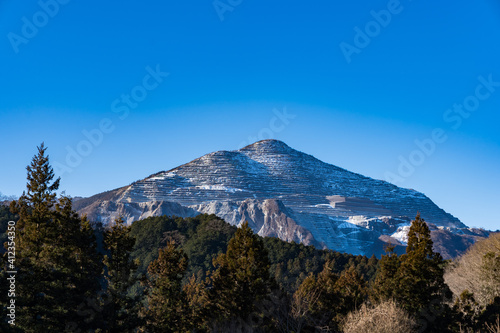 武甲山 雪景色