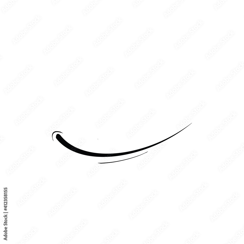 Smile icon Logo Vector Template Design - Vector white Smile icon Logo Vector Template Design - Vector white