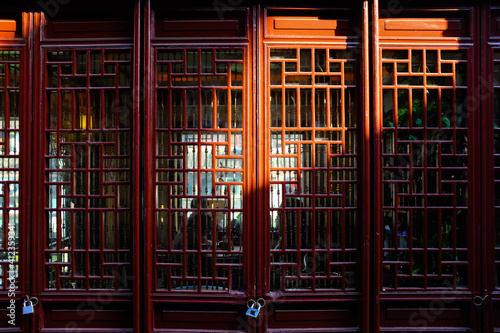 view of Chinese old doors
