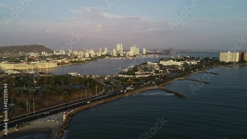 Drone Footage Cartagena, Colombia 4k