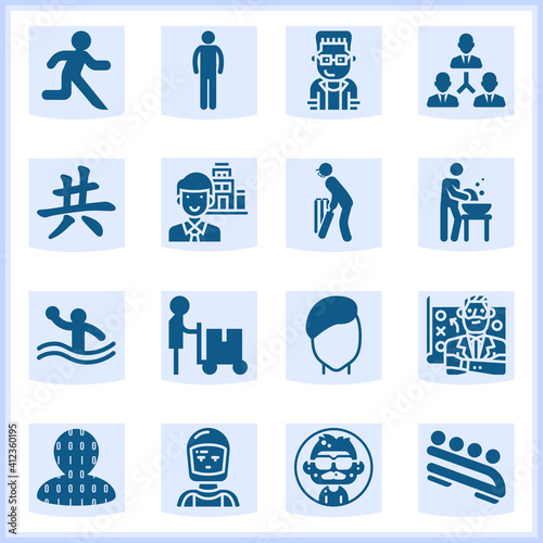 Hispanic  related simple set. 16  filled