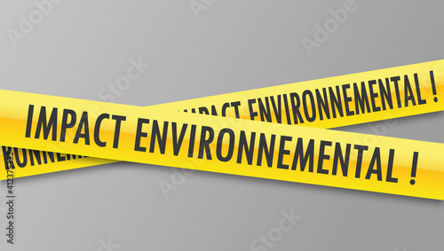 Logo impact environnemental.