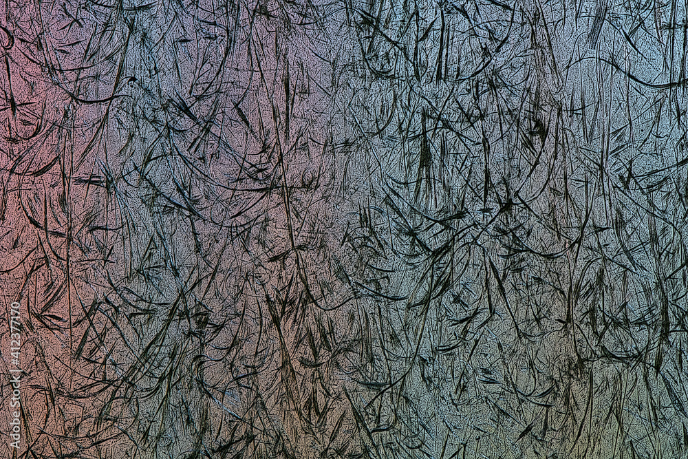 Abstract background created by posterizing image of corrugated fiberglass building material Abstract background created by posterizing image of corrugated fiberglass building material