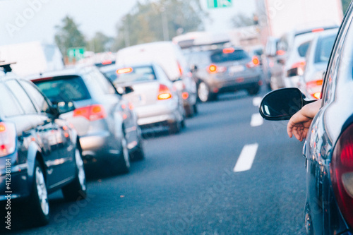Wallpaper Mural Traffic Jam Torontodigital.ca