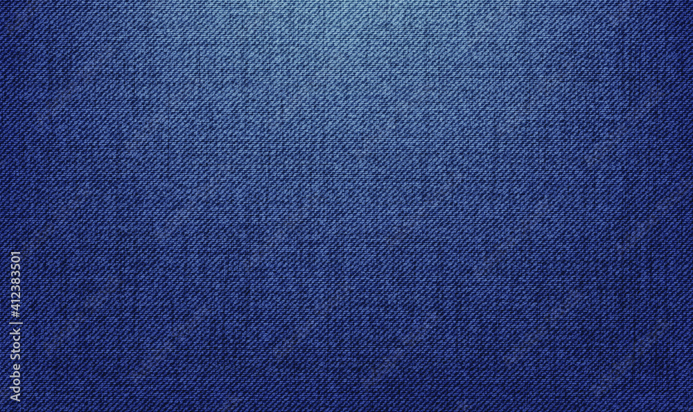 Blue Denim Textile background. Jeans background denim pattern. Classic texture blue. Background of denim canvas. Jeans apparel texture. Blue denim seamless pattern. Vector illustration Blue Denim Textile background. Jeans background denim pattern. Classic texture blue. Background of denim canvas. Jeans apparel texture. Blue denim seamless pattern. Vector illustration