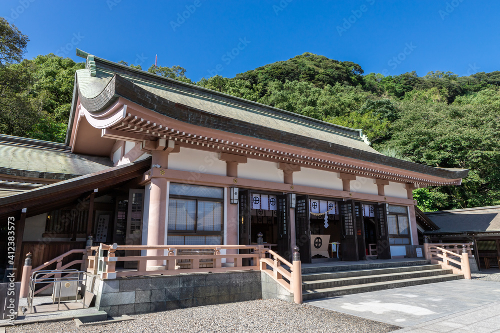 照国神社　鹿児島県鹿児島市