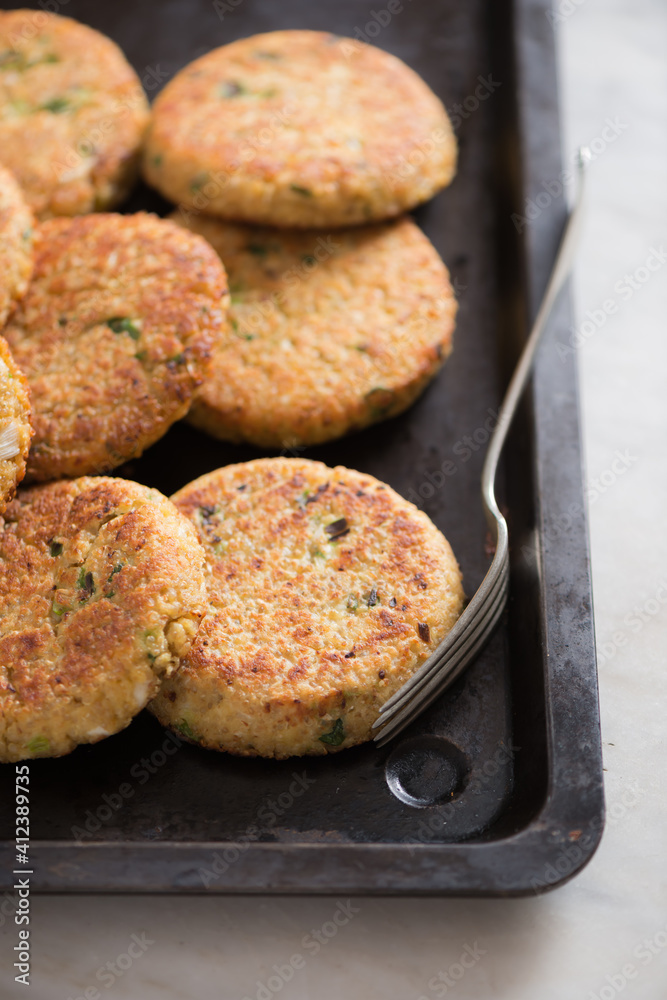 Vegetarian quinoa burger Vegetarian quinoa burger