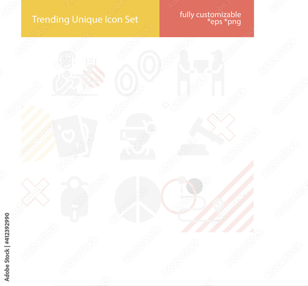 Simple set of order related filled icons. Simple set of order related filled icons.