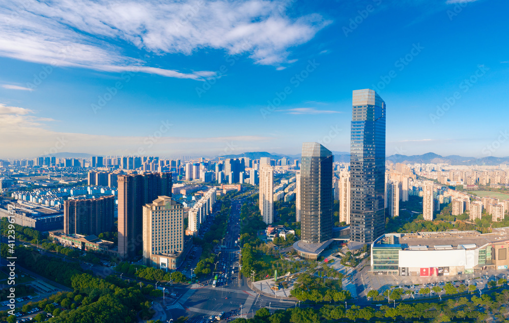 Urban scenery of Suzhou, Jiangsu Province, China