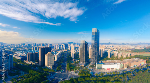 Canvas Print Urban scenery of Suzhou, Jiangsu Province, China