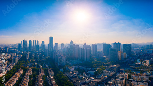 Canvas Print Urban scenery of Suzhou, Jiangsu Province, China
