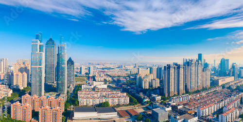 Urban scenery of Suzhou  Jiangsu Province  China