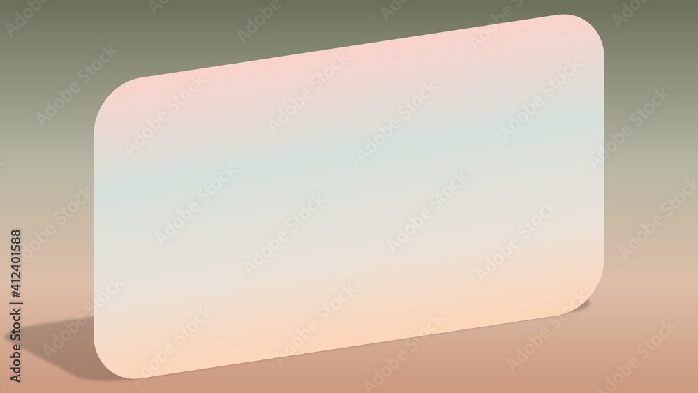 An abstract gradient text box border background image.
