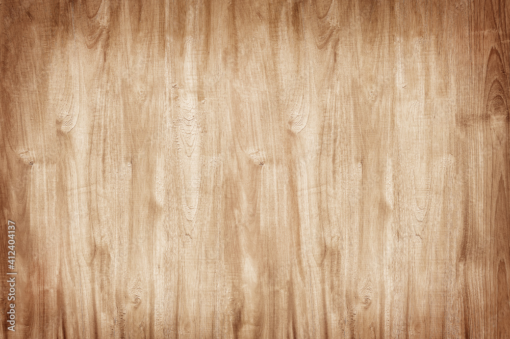 Fototapeta premium Brown wood panel texture abstract background