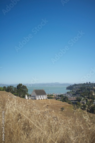 Old Saint Hilary Church outside of San Francisco, California photo