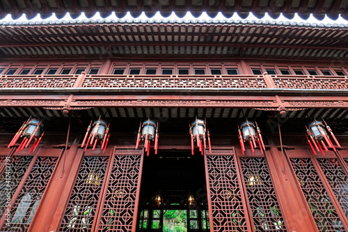 China classical architecture in Yu Garden, Shanghai, China