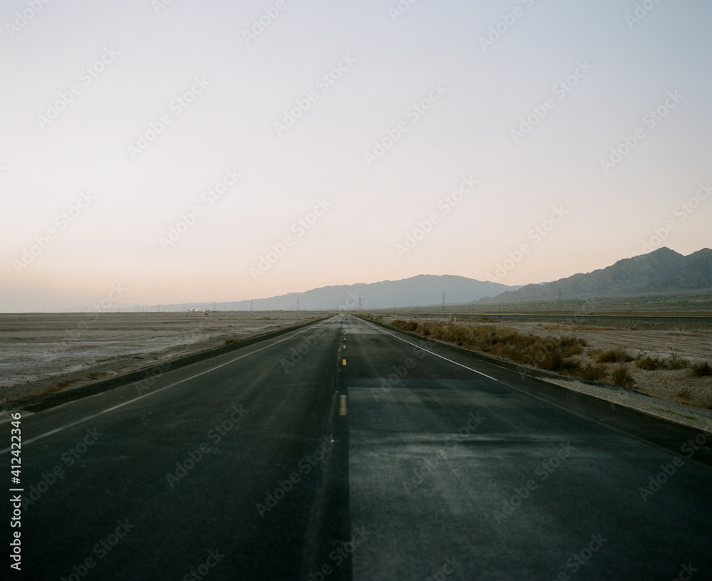 Empty Desert Road Empty Desert Road