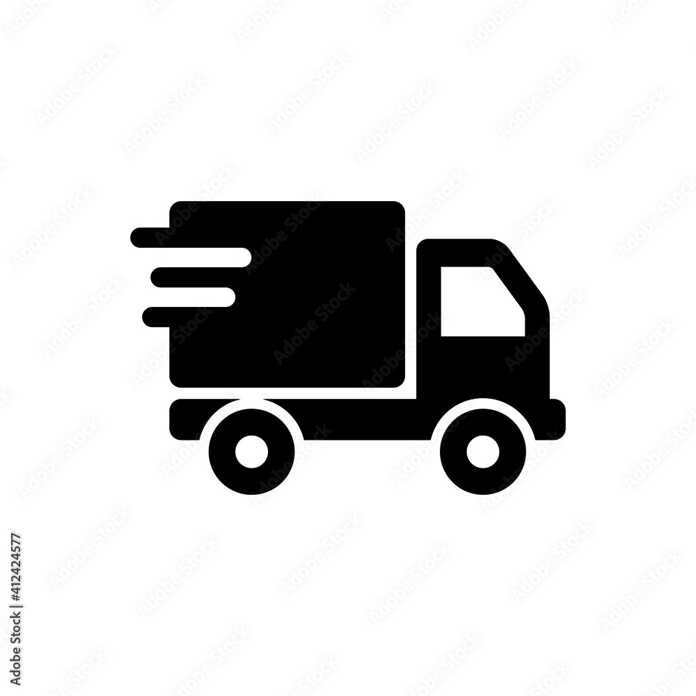 Express delivery icon vector graphic illustration Express delivery icon vector graphic illustration