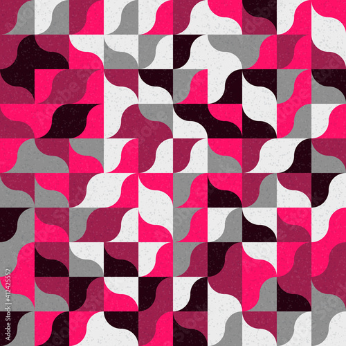 Abstract Geometric Pattern generative computational art illustration