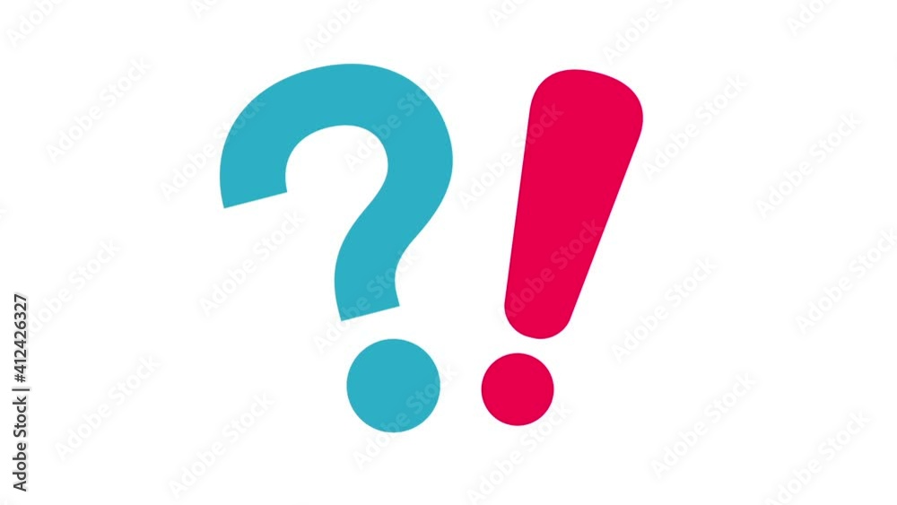 point d'interrogation et point d'exclamation point d'interrogation et point d'exclamation