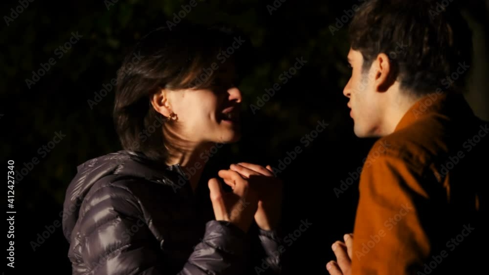 quarrel, anger - furious woman quarrels with boyfriend tired of his jealousy quarrel, anger - furious woman quarrels with boyfriend tired of his jealousy