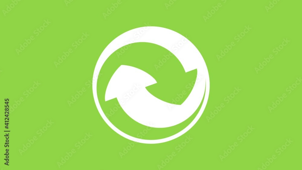 symbole de gestion des déchets d'emballage