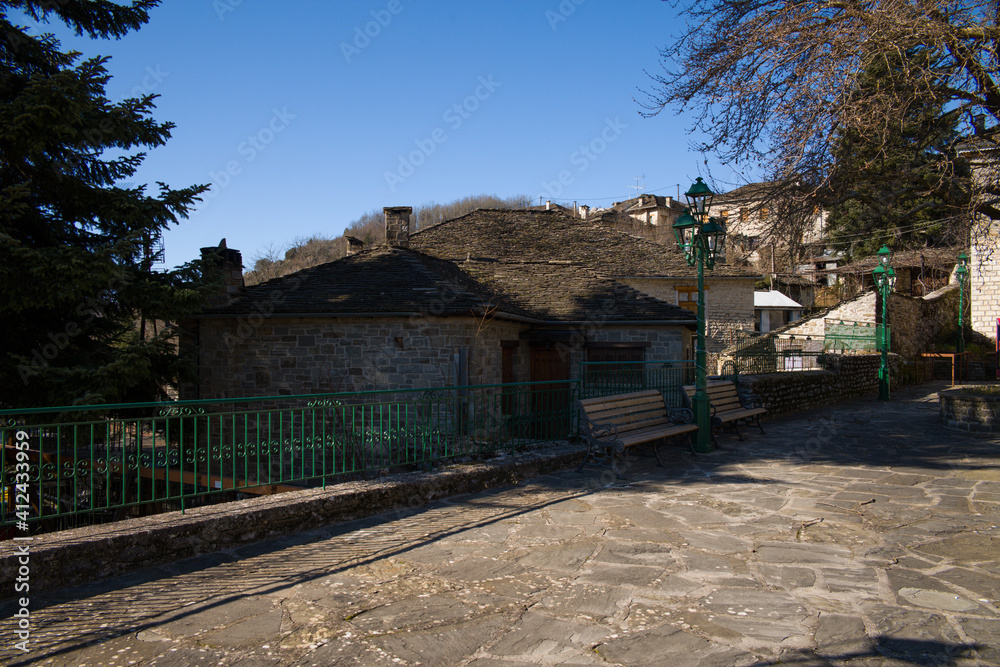 Tsepelovo village Epirus, Greece Tsepelovo village Epirus, Greece