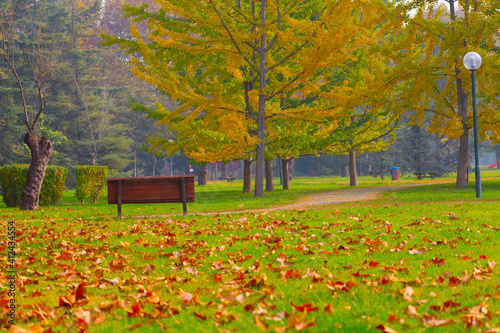 Bursa Lipsli Village and Cinarli Road. Bursa is the city where historical riches and natural beauties are waiting to be discovered in every corner. photo